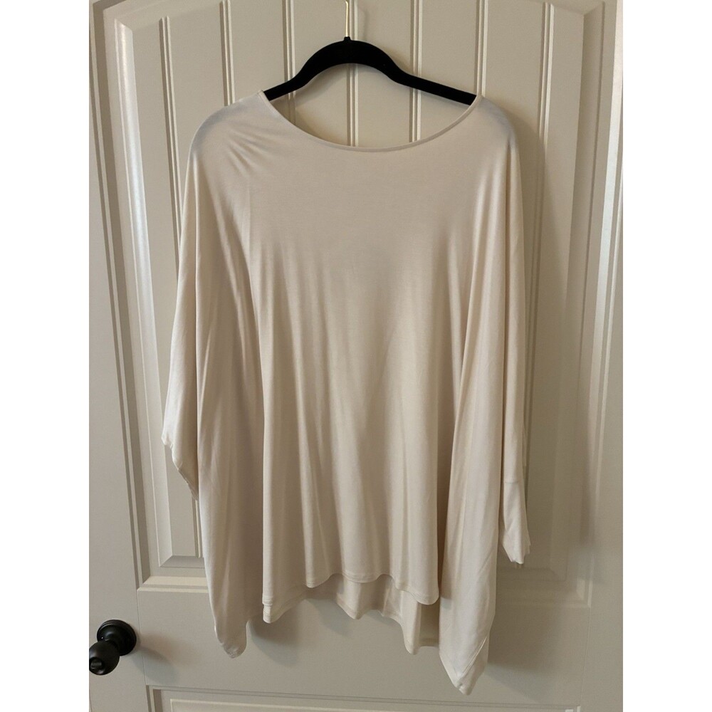 WYNNE LAYERS TUNIC ASYMMETICAL  OVERLAY SHIRT SIZE LARGE NWT